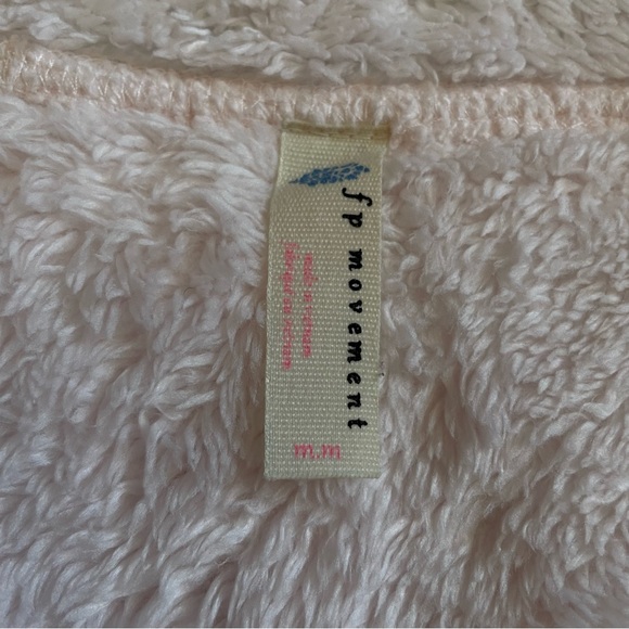 Fuzzy Sweatshirt from Free People with ¾ Zip | Medium - Picture 2 of 7